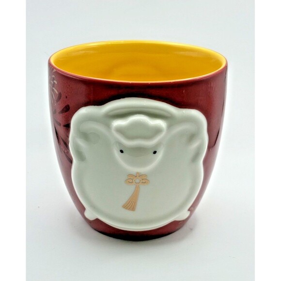 Starbucks Coffee Cup Mug Chinese New Year Zodiac Year Of The Sheep 12 Oz Used - Picture 1 of 10